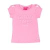 Jubel shortsleeve roze discodip
