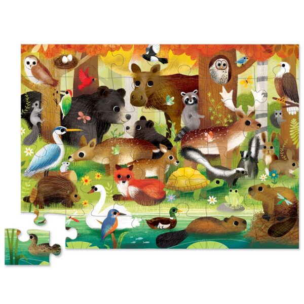 3840718 Crocodile Creek vloerpuzzel forest friends puzzel