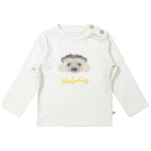 CHLS12 Ducky Beau longsleeve hedgehog offwhite