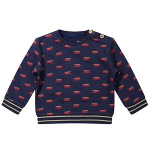 CHSW15 Ducky Beau sweater aop fire truck