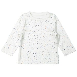 CMLS03W21 Ducky Beau longsleeve aop star white