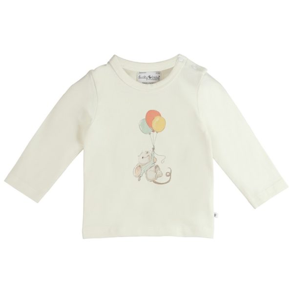 NOLS01 Ducky Beau longsleeve muis offwhite