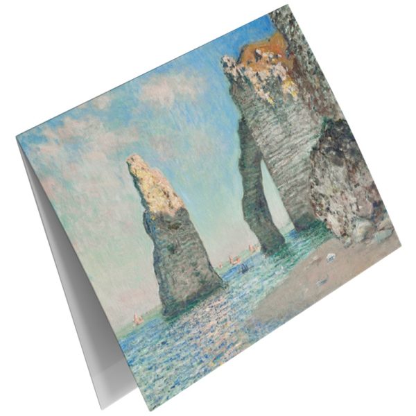 Studio Colori wenskaartenset Monet de rotsen bij Étretat