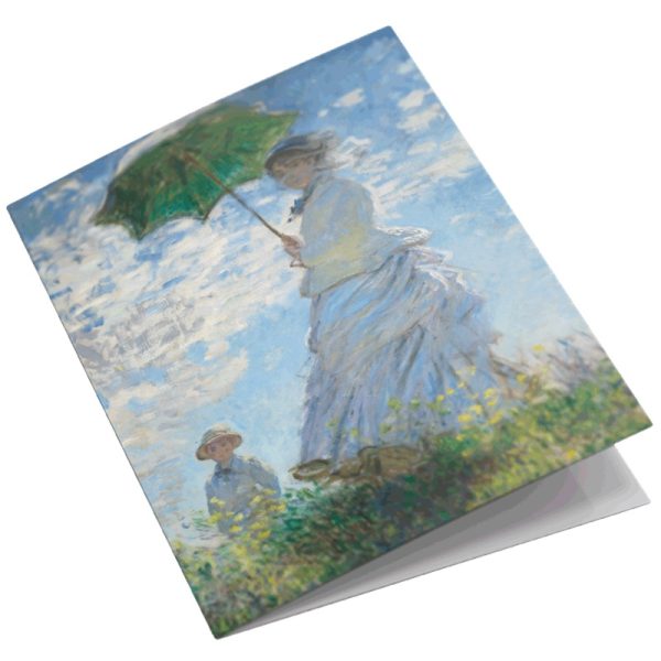 Studio Colori wenskaartenset Monet mevrouw met parasol