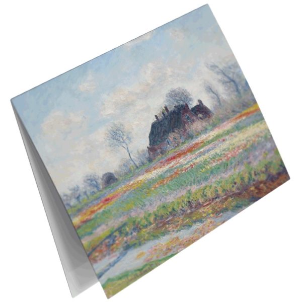 Studio Colori wenskaartenset Monet tulpenvelden in Sassenheim