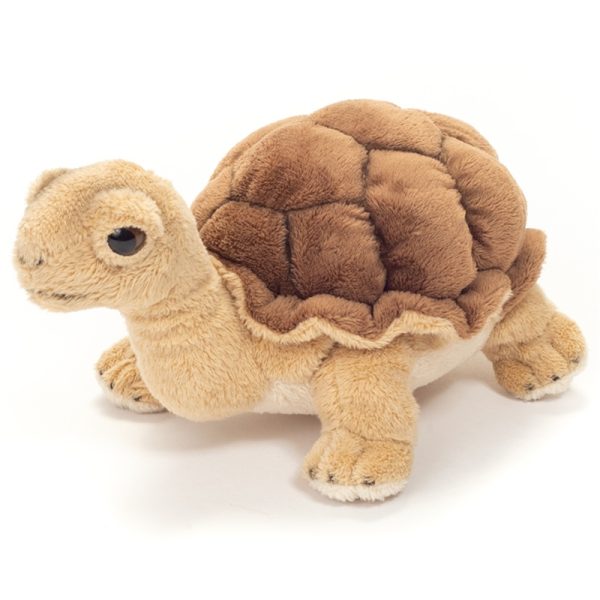 901143 Hermann Teddy Collection knuffel schildpad zijkant