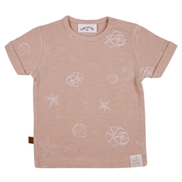 24035001 Frogs and Dogs shell shirt beach club voorkant