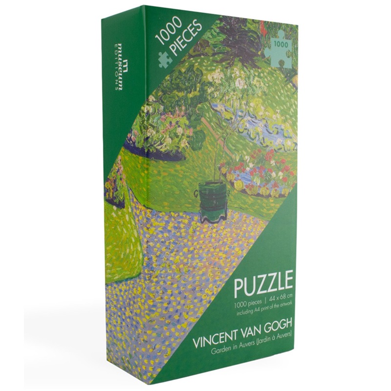 Vincent van Gogh puzzel Tuin in Auvers voorkant