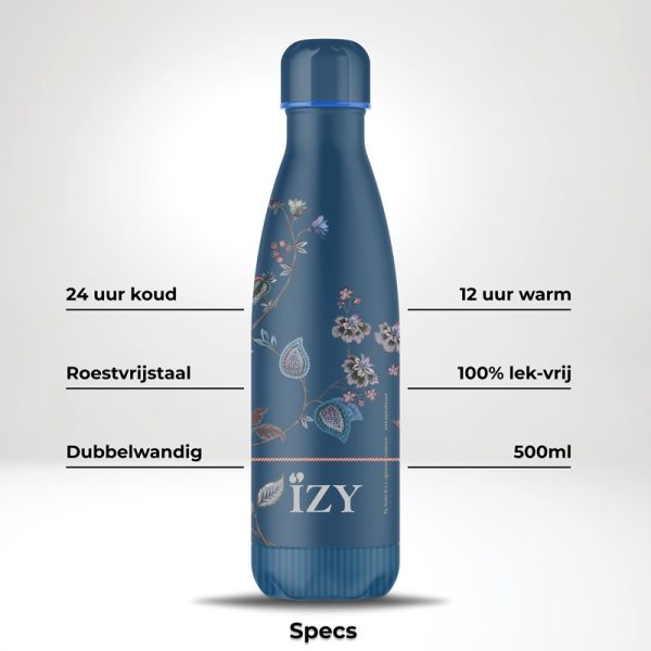 IZY Bottles thermosfles Pip Studio CeCe Fiore specificaties