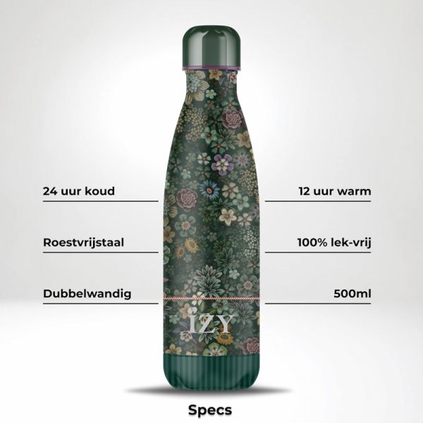 IZY Bottles thermosfles Pip Studio Tutti i Fiore specificaties