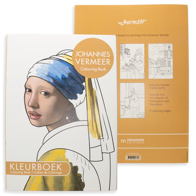 Museum Editions kleurboek Johannes Vermeer