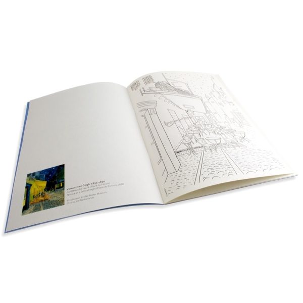 Museum Editions kleurboek Vincent van Gogh binnenkant