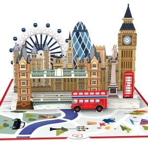 Papercrush pop-up kaart Londen