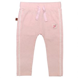 24031002 Frogs and Dogs lange broek mousseline roze voorkant