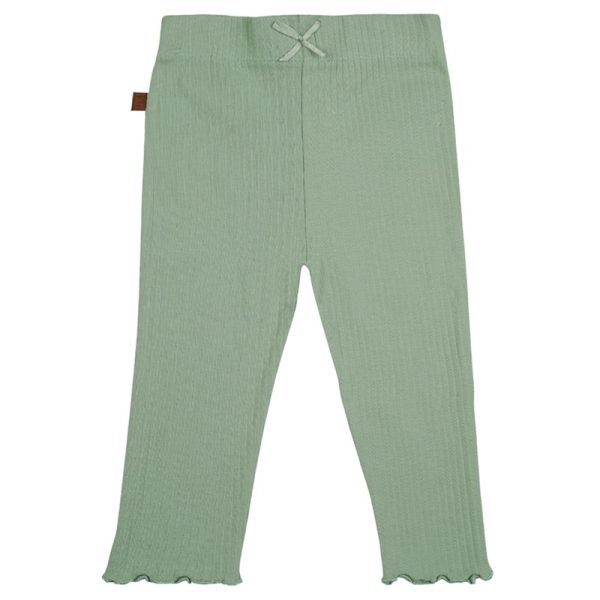 24031005 Frogs and Dogs lange broek rib groen voorkant