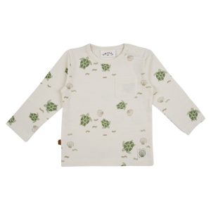 24034002 Frogs and Dogs turtle t-shirt sea life voorkant