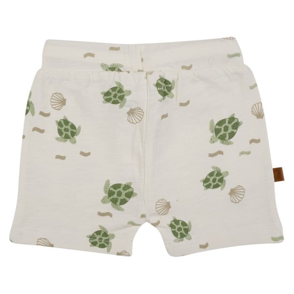 24034007 Frogs and Dogs turtle short aop sea life achterkant