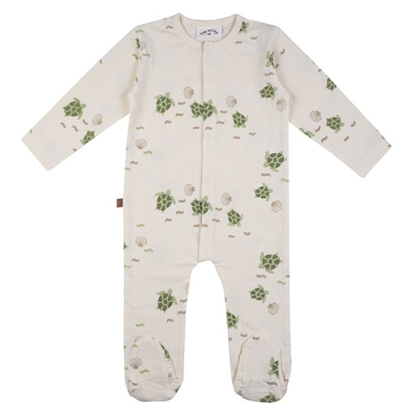 24034008 Frogs and Dogs turtle onesie aop sea life voorkant