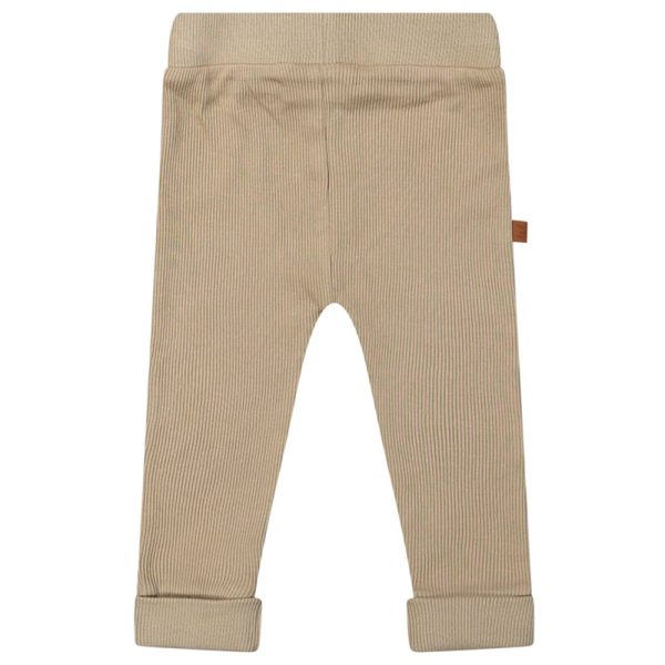 24037003 Frogs and Dogs lange broek rib organix taupe achterkant