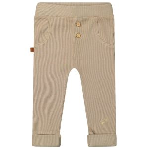 24037003 Frogs and Dogs lange broek rib organix taupe voorkant