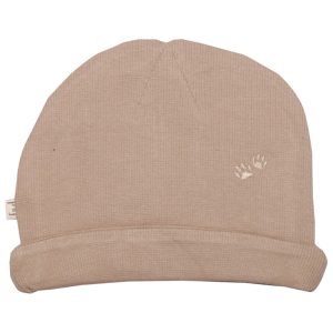 24037011 Frogs and Dogs beanie rib organic taupe