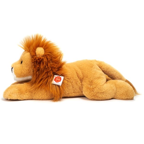 904786 Hermann Teddy Collection knuffel Leeuw liggend 45 cm zijkant