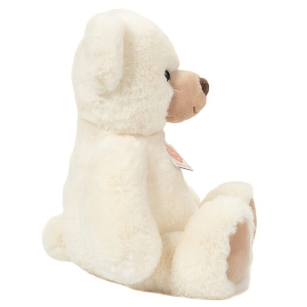 913221 Hermann Teddy Collection knuffel teddy creme 32 cm zijkant