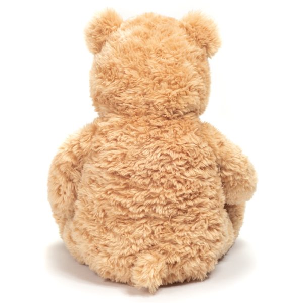 913894 Hermann Teddy Collection knuffel teddy zandkleur zittend 22 cm achterkant