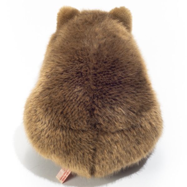 914266 Hermann Teddy Collection knuffel wombat 25 cm achterkant