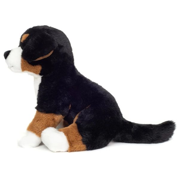 919797 Hermann Teddy Collection knuffel Berner Sennenhond zittend 26 cm zijkant