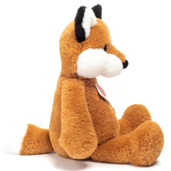 939337 Hermann Teddy Collection knuffel vos Foxie 32 cm zijkant