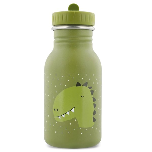 2610289 Trixie drinkfles RVS Mr Dino 350ml voorkant