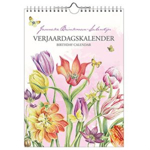 Janneke Brinkman verjaardagskalender tulpen voorkant