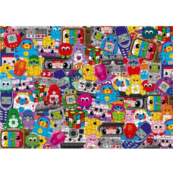 Studio Inktvis puzzel 80s en 90s forever puzzel