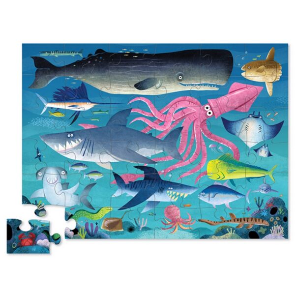 3840780 Crocodile Creek vloerpuzzel shark reef puzzel