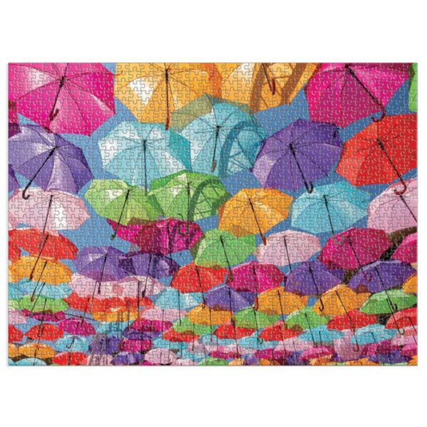 Good Puzzle Co. puzzel Rainbow Umbrellas puzzel