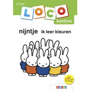 Zwijsen oefenboekje loco bambino Nijntje ik leer kleuren