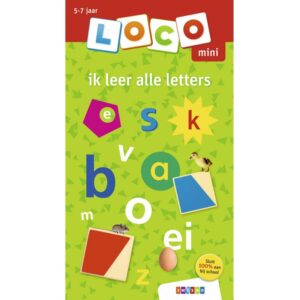 Zwijsen oefenboekje loco mini Ik leer alle letters