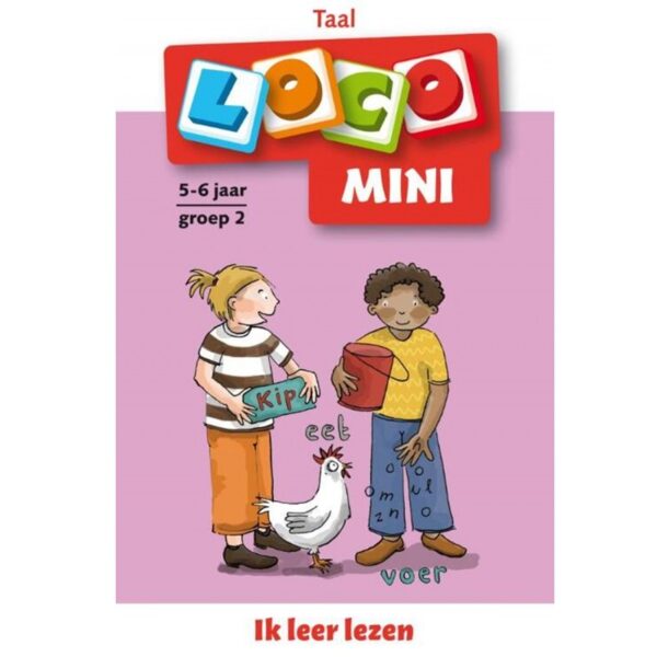 Zwijsen oefenboekje loco mini Ik leer lezen voorkant