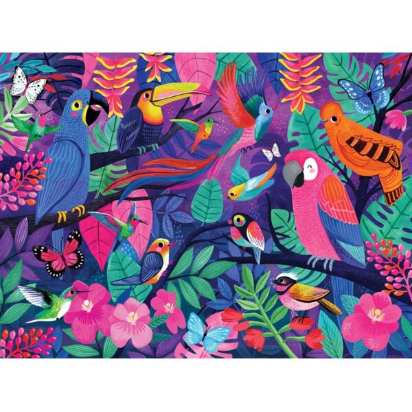 3828860 Crocodile Creek puzzel birds of paradise 500st puzzel