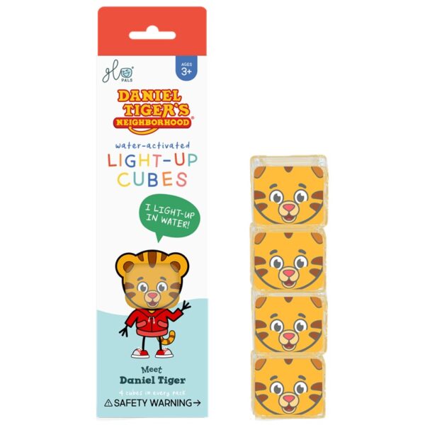 Glo Pals Light Up Cubes badspeelgoed Daniel Tiger