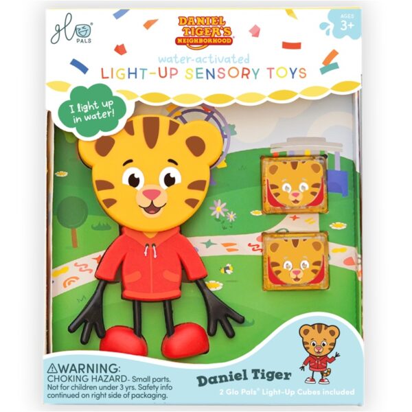 Glo Pals sensorisch badspeelgoed Daniel Tiger